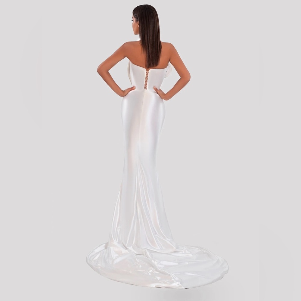 Albina Dyla Custom Gold Dress - Picture 5 of 5